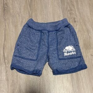 Roots Kids Blue Heather Shorts
